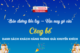 CÔNG BỐ 10 KHÁCH HÀNG MAY MẮN NHẤT TRÚNG THƯỞNG COUPON 500K - ĐỢT 1