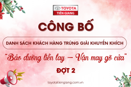 CÔNG BỐ 10 KHÁCH HÀNG MAY MẮN NHẤT TRÚNG THƯỞNG COUPON 500K - ĐỢT 2