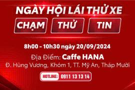 TOYOTA TIỀN GIANG CÓ HẸN “LÁI THỬ XE” TẠI THÁP MƯỜI