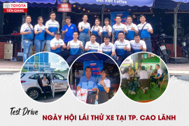 LÁI THỬ VÀ TRẢI NGHIỆM CÁC DÒNG XE TOYOTA TẠI TP. CAO LÃNH