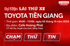 ĐÓN CHỜ CHƯƠNG TRÌNH LÁI THỬ XE ĐẶC BIỆT TẠI HUYỆN CAO LÃNH